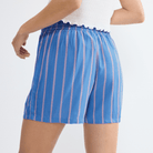 Triumph Mix & Match shorts, blå - 10227195 - 0032 - Blue Combination