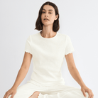 Triumph Mix & Match t-shirt, hvid - 10227214 - 00GZ - Silk White