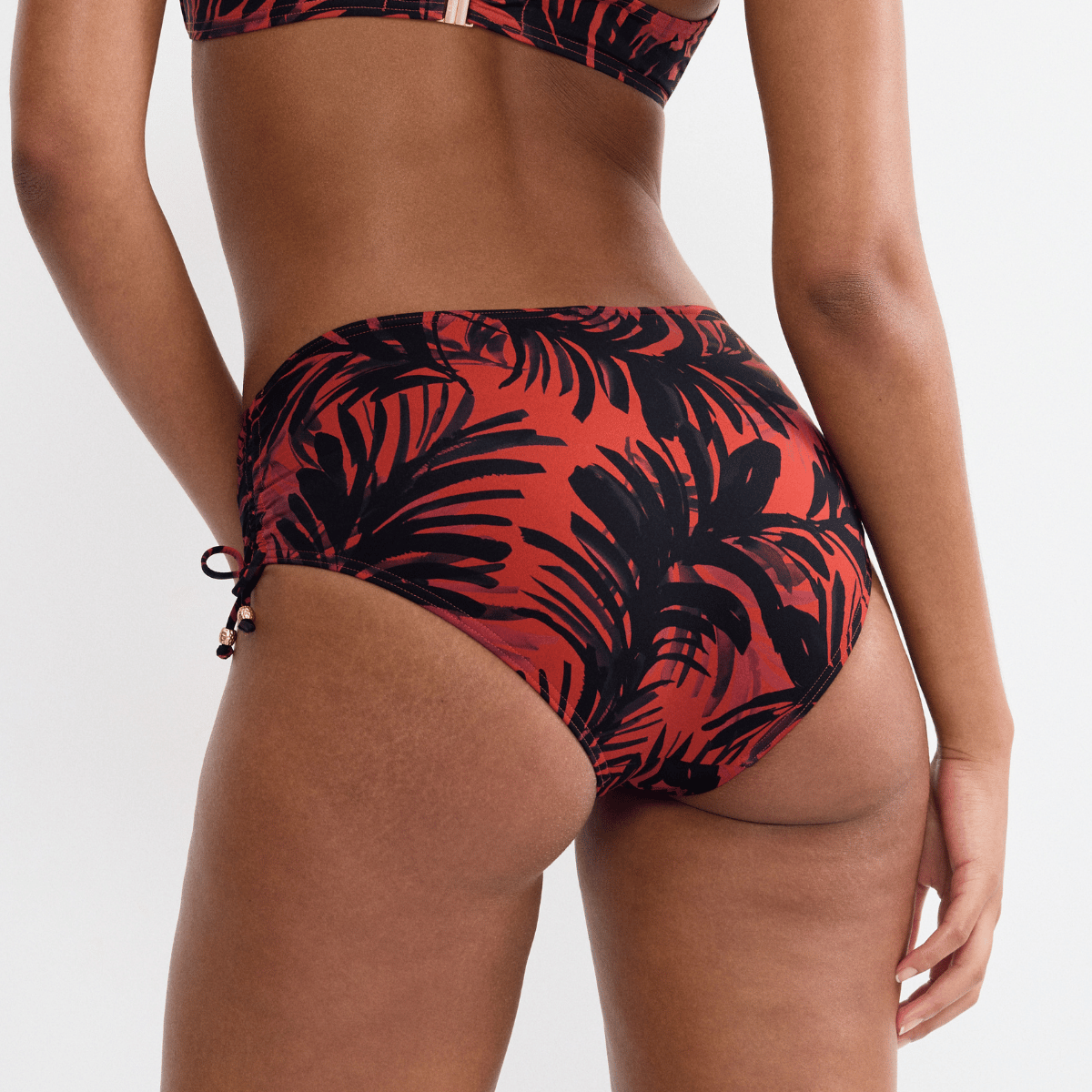 Triumph Summer Palm maxi bikinitrusse, orange - 10227224 - M004 - Brown