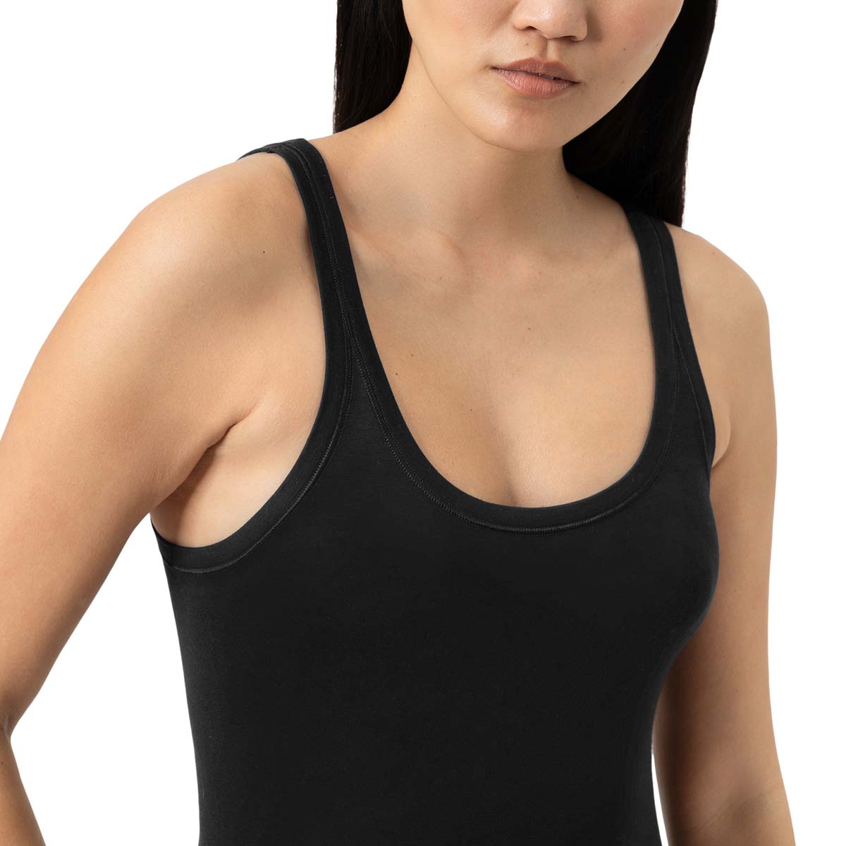 Mey Modal Pure top, sort - 1110053 - 3 - Black