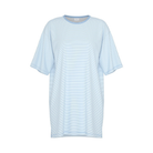 Mey Simple Stripes natkjole, lyseblå - 1230132 - 1113 - Alice Blue