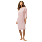 Mey Simple Stripes natkjole, lyserød - 1230133 - 1114 - Bridal Rose