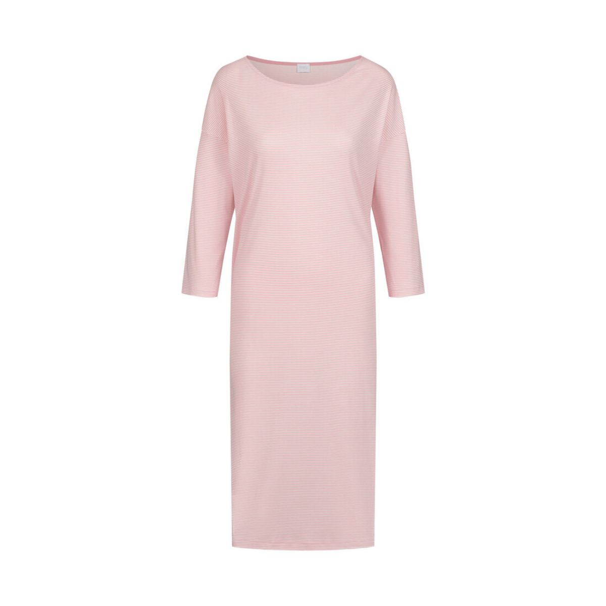 Mey Simple Stripes natkjole, lyserød - 1230133 - 1114 - Bridal Rose