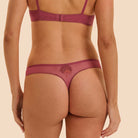 Simone Pérèle Wish tanga trusse, rosa - 12B710 - 439 - Santal Pink