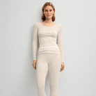 Calida True Confidence bluse, creme - 15530 - 094 - Pearl Cream