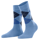 Burlington Marylebone ankelstrømper, blå - 22073 - 6554 - Cornflower Blue