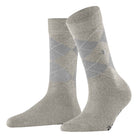 Burlington Marylebone Glitter ankelstrømper, grå - 22182 - 3771 - Light Grey