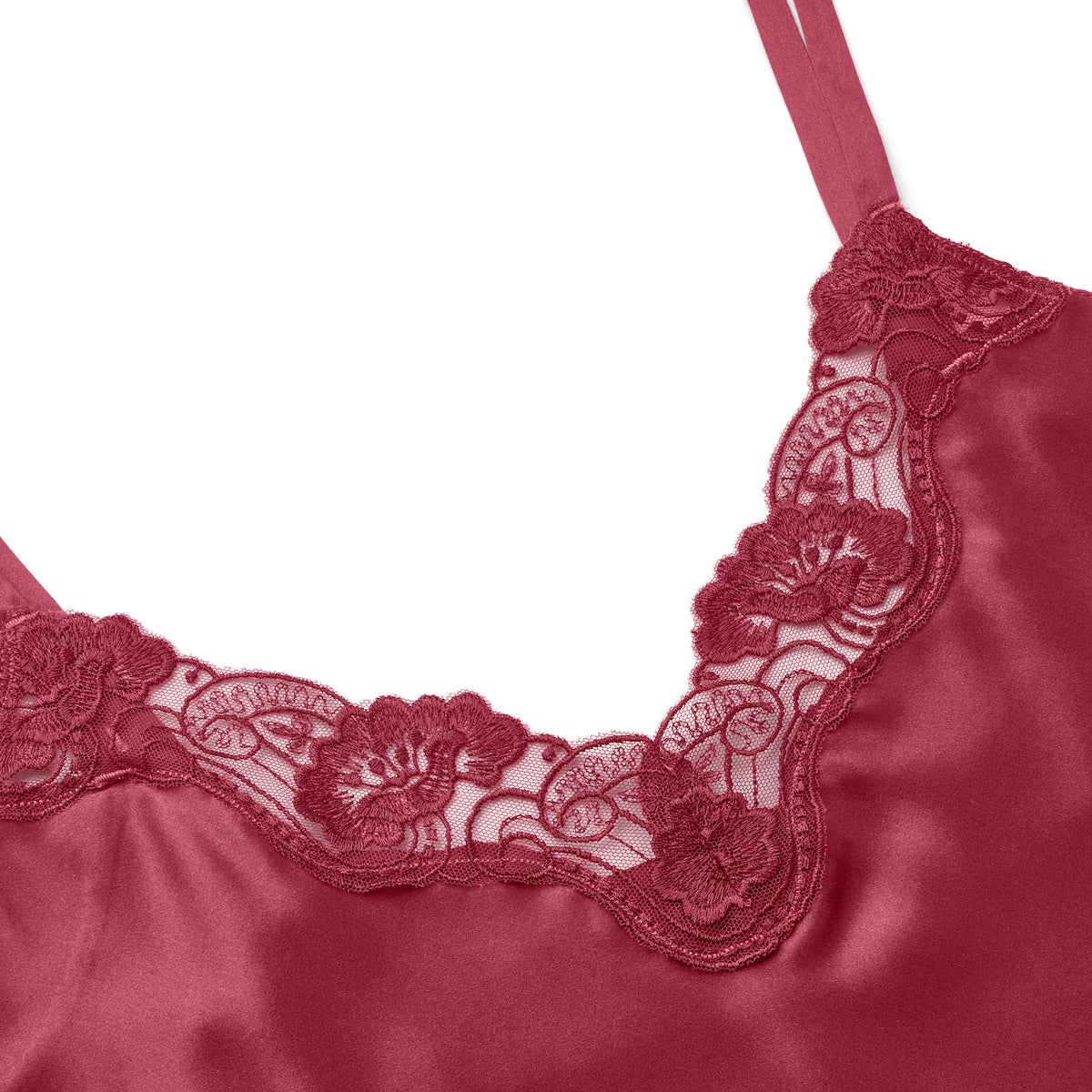 Lady Avenue Pure Silk - Ruby Red - 27-20803-194