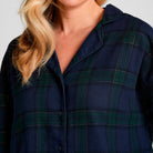 Hunkemöller natskjorte, blå - 303622 - NAVAL ACADEMY - Naval Academy
