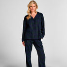 Hunkemöller natskjorte, blå - 303622 - NAVAL ACADEMY - Naval Academy