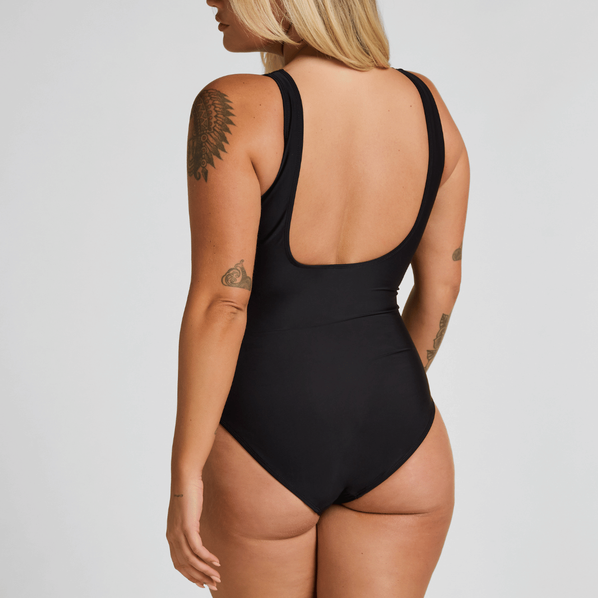 Hunkemöller Luxe badedragt uden bøjle, sort - 305448 - CAVIAR - Caviar