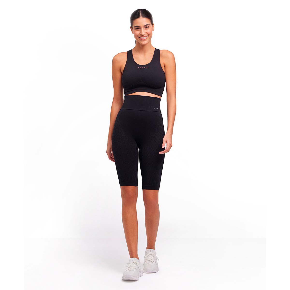 Falke Cellulite Control Light sports tights, sort - 38342 - 3000 - Black