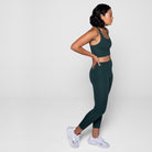 Girlfriend Collective Compressive high rise 7/8 - Moss - 4008-MOSS