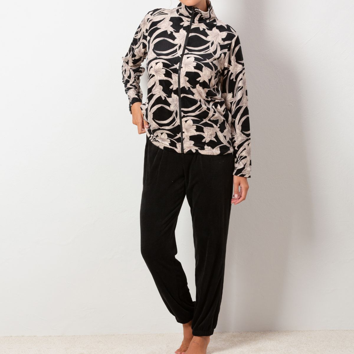 Trofé Lily homewear, sort - 56202 - 1200 - Black