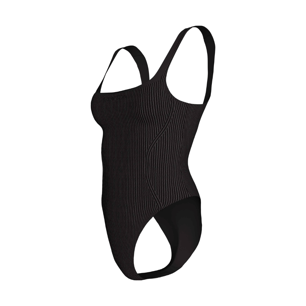 Calvin Klein badedragt uden bøjle, sort - LV00Q61142 - UB1 - Black