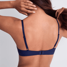 Aubade Secret Memories BH med bøjle, blå - 6FN12 - DEBL - Deep Blue