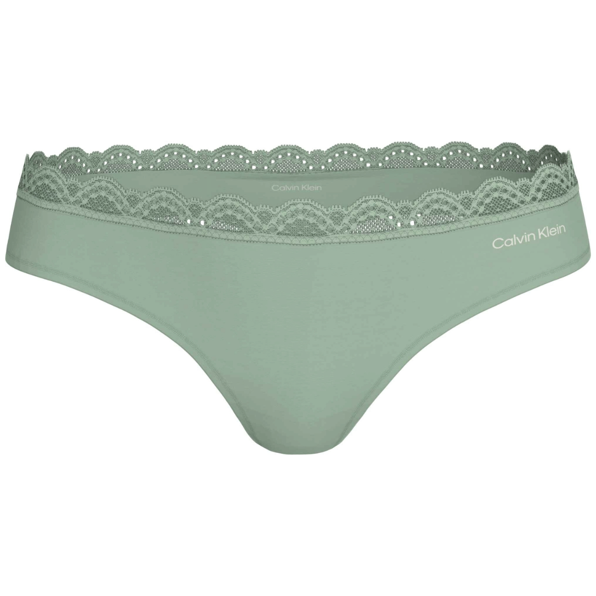Calvin Klein g-streng, grøn - LV00QD5270 - 492 - Seafoam Wave