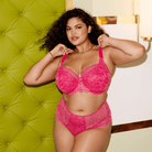 EL302902 - AZA - Elomi - Darcie - Plunge BH - Pink - EL302902 - AZA - Azalea