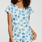 Lascana Vivance Dreams nattrøje, multi - BA-61-54 - flower aop - Flower AOP