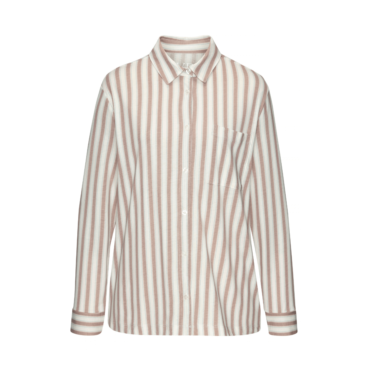 Lascana Vivance Dreams natskjorte, multi - BA-66-54 - brown stripe - Brown Stripe