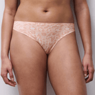 Chantelle Softstretch g-streng, leopard - C11D90 - D13 - Leo Blush