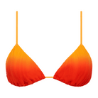 Chantelle Pulp bikini top uden bøjle, orange - C12VQF - A40 - Sunrise Tie & Dye