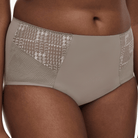 Chantelle Intrigue maxi trusse, grå - C13WC6 - 05G - Safari Grey