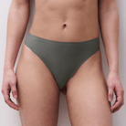 Chantelle SoftStretch g-streng, grå - C26490 - 09W - Vert Argile