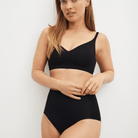 Calida Natural Skin maxi trusse, sort - 22439 - 995 - Black