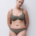 Femilet Santosa bikini top med bøjle, sort - FS73M0 - C63 - Golden Black
