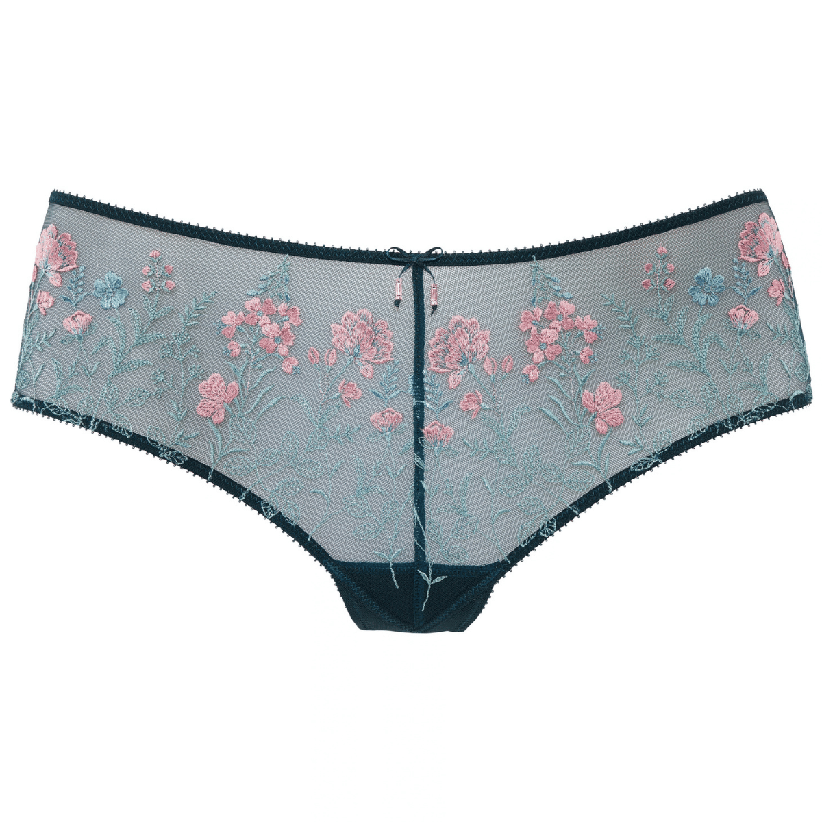 Lascana Maria brazilian trusse, grøn - BH-159-STRP - petrol-rose - Petrol-rose