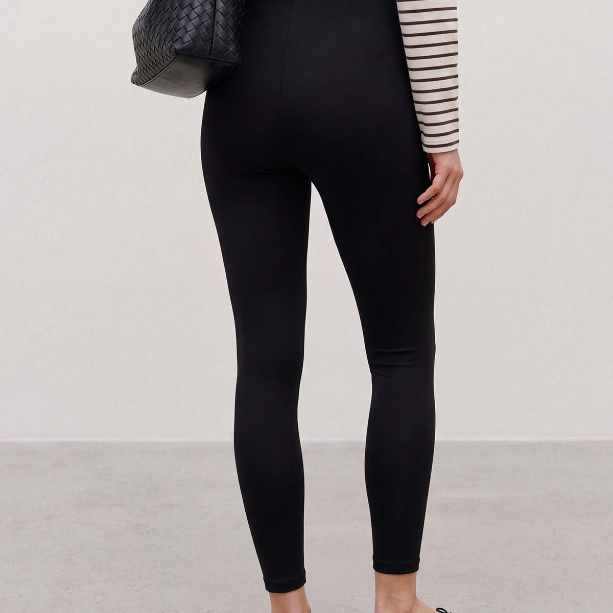Mamalicious MLtia Jeanne graviditetsleggings, sort - 20011082 - Black - Black