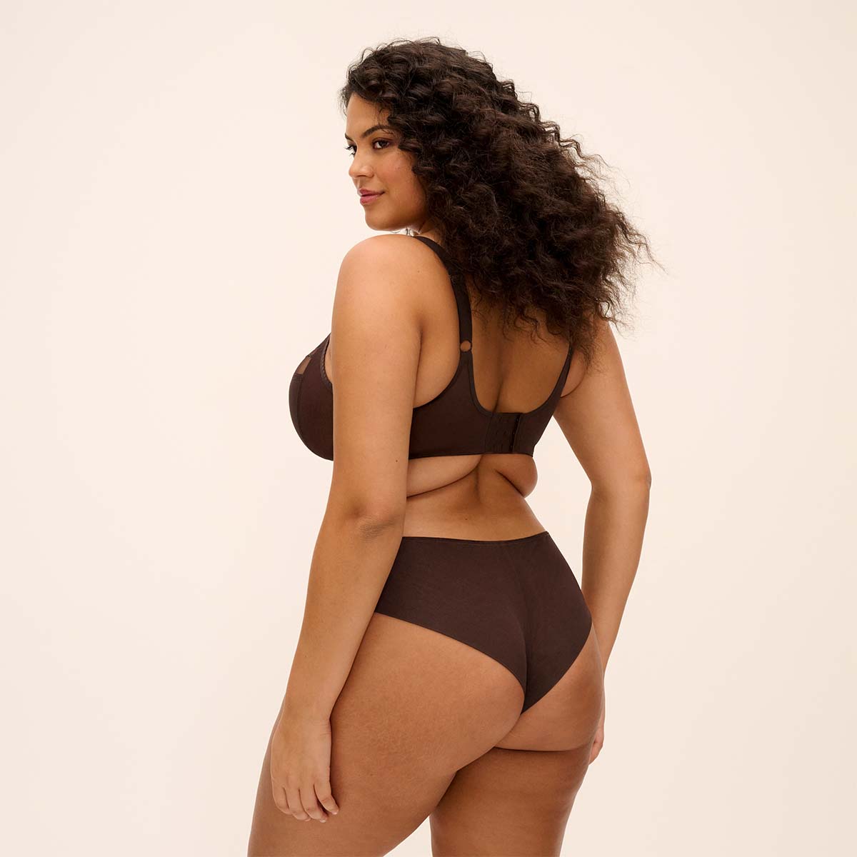 Elomi Matilda plunge BH, brun - EL8900 - GOR - Gold Rush