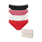 Lascana Perfect Basics Brief Box tai trusse, rosa - OD-505BOX - rose box - Rose Box