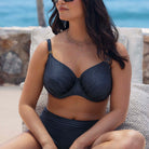 Fantasie Paros Coast bikini top med bøjle, blå - FS506101 - MIA - Midnight Sparkle