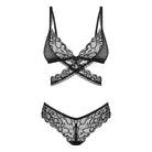 Obsessive Blomentis sæt, sort - 2215438 - BLACK - Black
